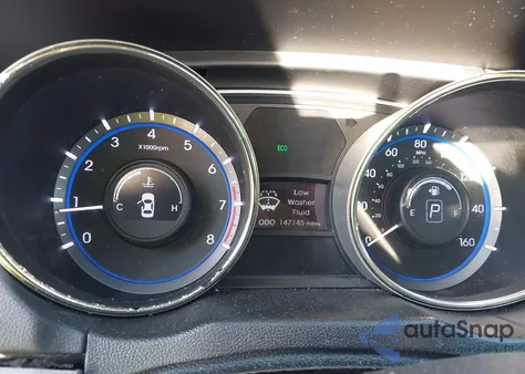 2013 Hyundai Sonata Gls z USA, uszkodzony, nr VIN 5NPEB4AC6DH544382